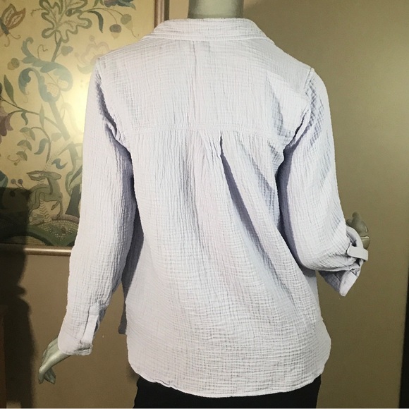 Nine West Women's Long Sleeve Double Gauze Button Up
New without tags. - Picture 7 of 13